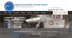 Desktop Screenshot of medicivolontaritaliani.org